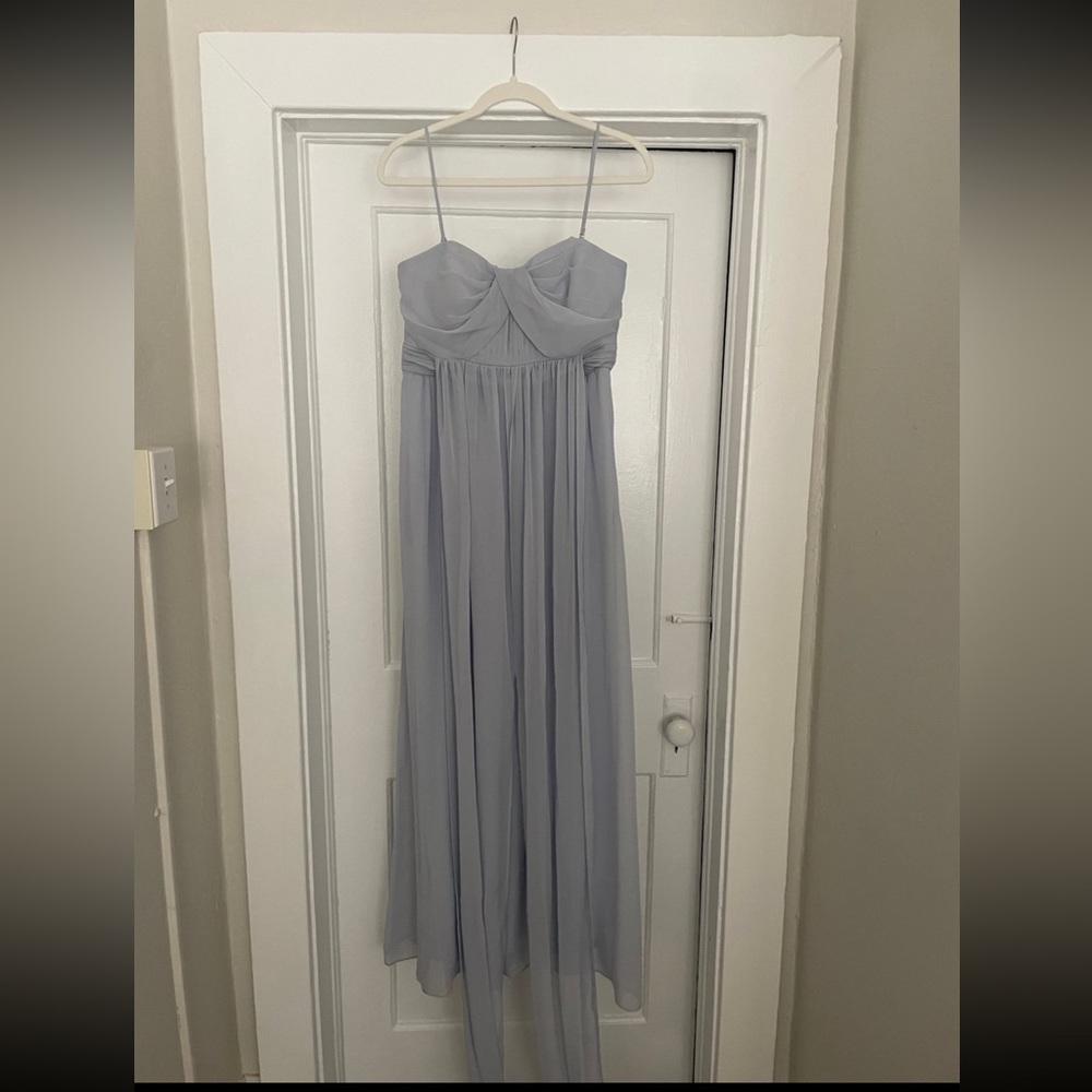 Birdy Grey Ice Blue Chiffon Dress